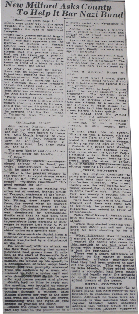 The Bergen Evening Record October 11, 1938 Page 2 Top